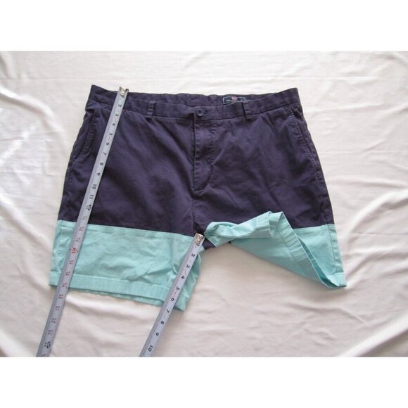 Men's Vineyard Vines Cotton Two Color Shorts Sz 42 (MP252) - Picture 4 of 8